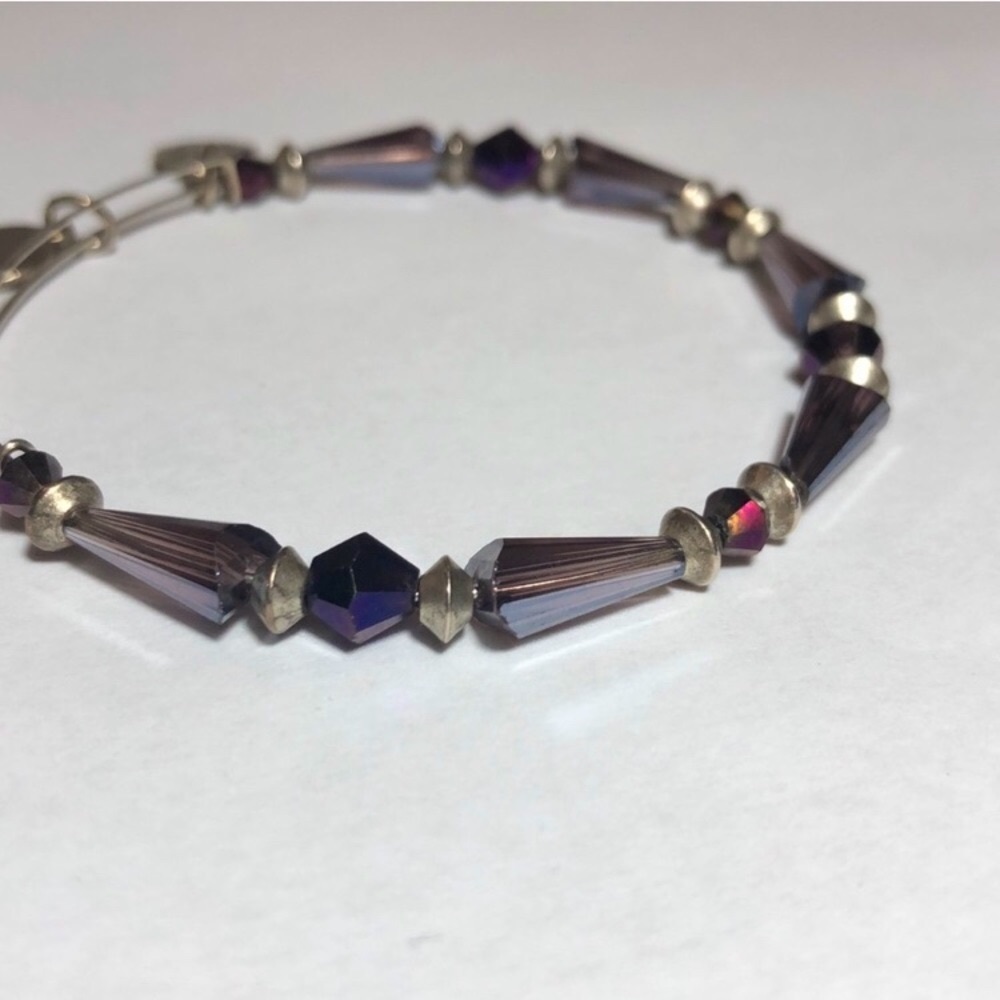 RETIRED Silver & Amethyst ALEX AND ANI Bead✨